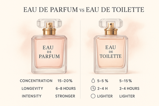 Eau de Parfum vs Eau de Toilette: What’s the Difference