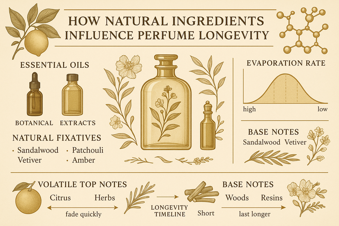 How Natural Ingredients Influence Perfume Longevity