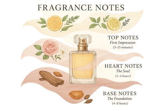 Understanding Fragrance Notes: Top, Heart, and Base Explained